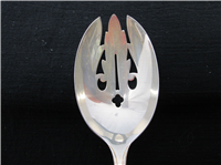 Grand Colonial Sterling 8  1/2" Pierced Serving Spoon   (Wallace, #1942) 