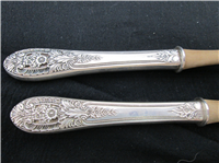 Crown Princess Sterling 10  3/4" Salad Set   (Fine Arts, #1949) 