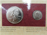 1993 Thomas Jefferson Coinage and Currency Set