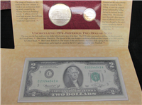 1993 Thomas Jefferson Coinage and Currency Set