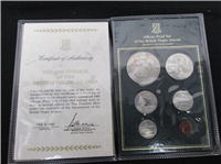 BRITISH VIRGIN ISLANDS 1985 6 Coin Proof Set 