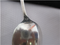 Flower and Scroll pattern Sterling 5 1/2" teaspoon   (Hamilton & Diesinger) 