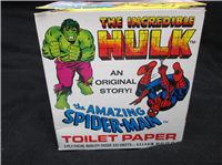 Marvel Comics Amazing Spider-Man Incredible Hulk Toilet Paper   (Oh Dawn!, 1979)
