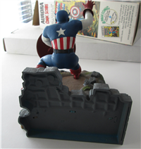 CAPTAIN AMERICA   Plastic Model Kit    (Aurora Comic Scenes #192, 1974)