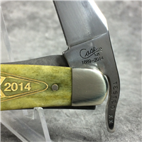 2014 Case 61953 L SS Olive Green 125th Anniversary RussLock