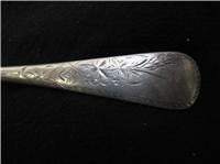 Antique Engraved No. 8 Sterling 6" Teaspoon   (Gorham, #1880) 