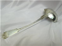 Fiddle Thread Pattern Sterling 13" Large Ladle   (Willliam E Ladd) 