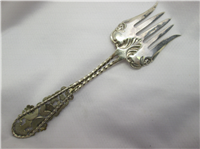 Sterling & Enamel Sterling 6 1/8" Chipped Beef Fork   (Antique) 