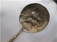 Repousse Sterling 5" Berry Spoon   (Kirk & Son Co.) 