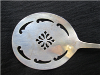  Sterling 6 3/8" Pierced Bon Bon Spoon   (Silversmith Unknown) 