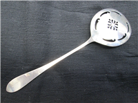  Sterling 6 3/8" Pierced Bon Bon Spoon   (Silversmith Unknown) 