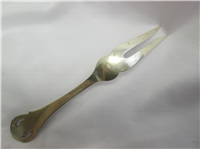 Modern Nordic design Sterling 8 5/8" Meat Serving Fork   (Peter Jensen, Denmark) 