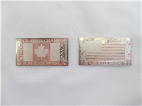 The Last Major Silver Producing Nations Silver Ingots Collection  (Silver Mint, 1973)