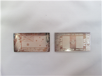 The Last Major Silver Producing Nations Silver Ingots Collection  (Silver Mint, 1973)