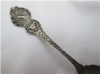 October Sterling 5" Souvenir Spoon   (Mechanics Sterling Co) 