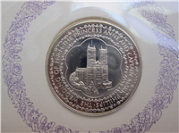 Royal Wedding 39mm Sterling Medallic First Day Cover 1973 (Princess Anne)