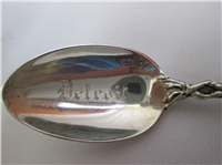 Detroit Sterling 5" Souvenir Spoon   (Simpson Hall Miller & Co) 