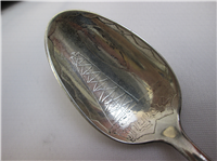 Muncie Sterling 5 5/8" Souvenir Spoon   (Geo W Schiebler & Co) 