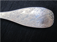 Washington (George) Sterling 5 1/2" Souvenir Spoon   (Wallace & Sons) 