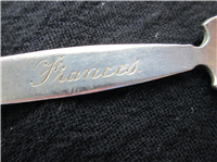 No. 409 Sterling 4 1/8" Demitasse Spoon   (Gorham, #1885) 