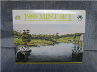 8 Coin First Fleet Bicentenary Mint Set (Royal Australian Mint,1988)