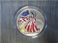 1999 American Eagle Proof Silver Colorized Dollar