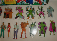 AMAZING SPIDER-MAN PLAYSET   (Ideal, 1973) 