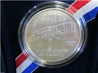 2003 First Flight Centennial Silver Dollar Coin in Box with COA US Mint