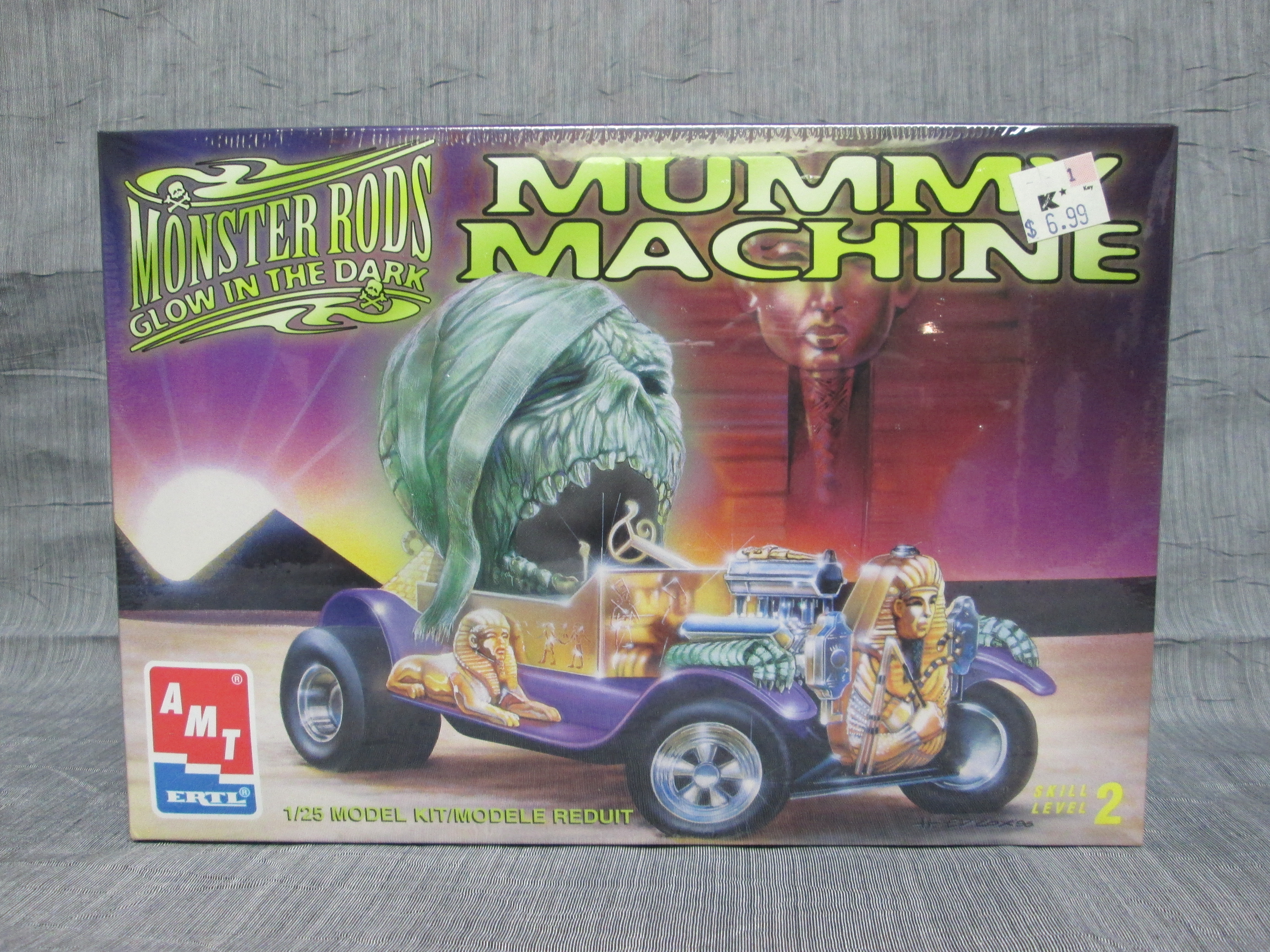 How much is MUMMY MACHINE Monster Rods Glow in the Dark 1:25 Scale ...