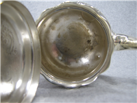 Floral Cross Hatching Sterling 5" X 7 1/4" Tea Pot   (Tiffany & Co, #4531) 