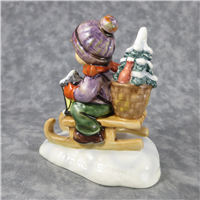 RIDE INTO CHRISTMAS 4-1/4" Figurine   (Hummel 396/2/0, TMK 6)