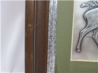 THE EUROPEAN STAG by Donald Richard Miller Silver Wall Sculpture  (Franklin Mint, 1977)