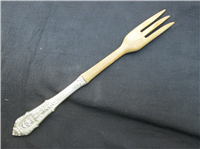 Rose Point Sterling 11" Salad Fork   (Wallace, #1933) 