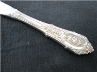 Rose Point Sterling 6 3/4" Master Butter knife   (Wallace, #1933) 