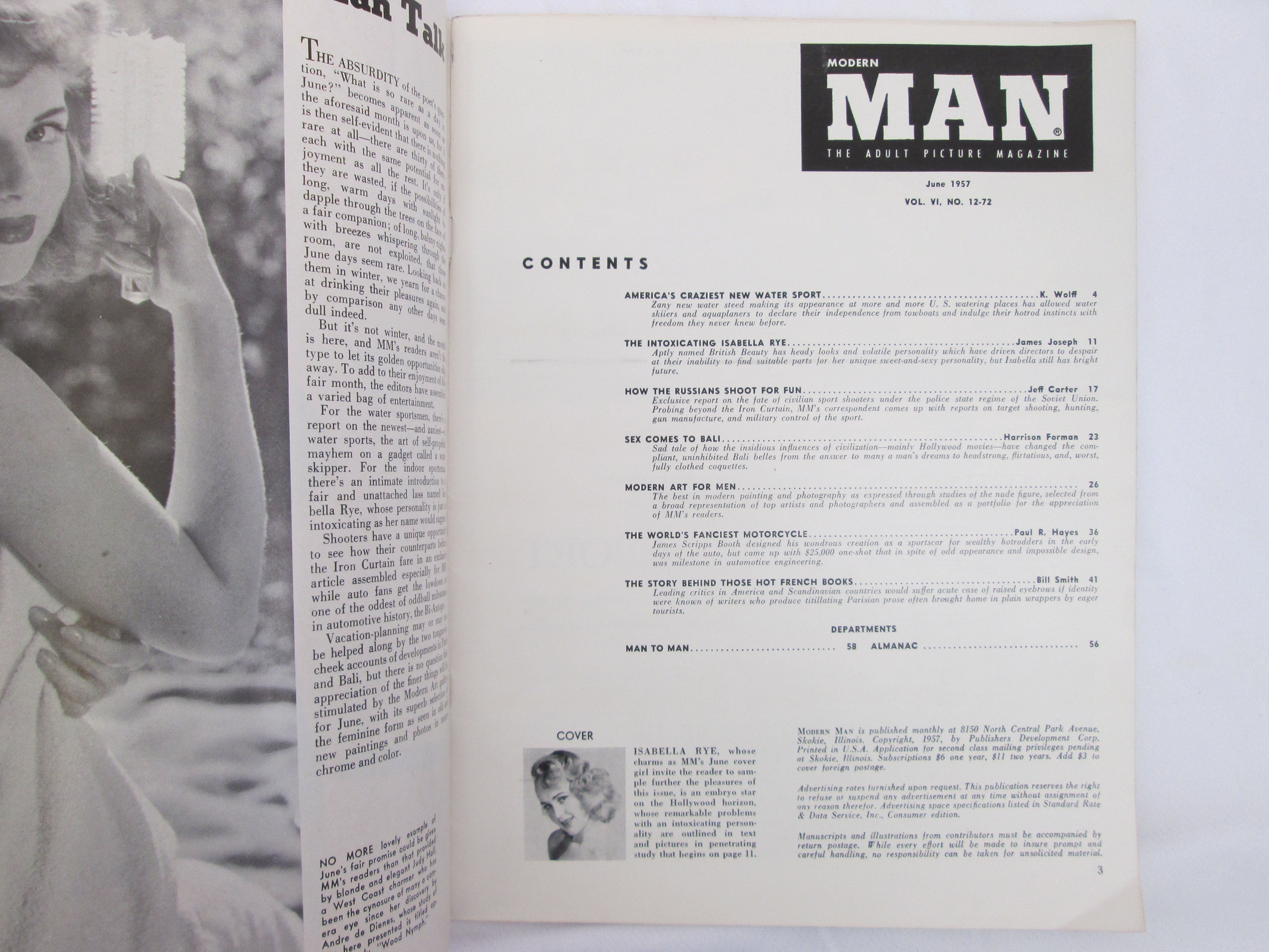 How much is MODERN MAN Vol. VI #12-72 (Publishers Development Corp ...