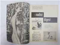 THE NUDIST DIGEST  Vol. 1 #5    (Minward, Inc., 1960s) 