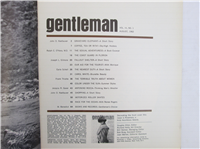 GENTLEMAN  Vol. 3 No. 1    (Bruce-Royal Publications, August, 1962) Carol White