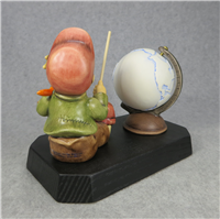 First Issue EUROPEAN WANDERER 3-1/2" Figurine Globe & Base (Hummel 2060, TMK 8)