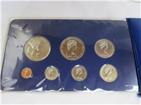BRITISH VIRGIN ISLANDS 7 Coin Specimen Set (Franklin Mint, 1980)