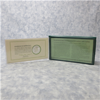 St. Patrick's Day Irish Silver Medal and First Day Cover  (Franklin Mint, 1974)