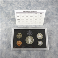 1998 Silver Proof Set (black box 5 coins)