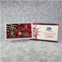 1999-S Silver Proof Set (red box 9 coins)