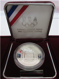 1992-S XXV Olympic Proof Silver Dollar