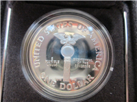 1989-P  US Congressional 50th Anniversary Silver Proof Dollar with Box & COA  ()