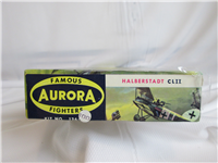 WWI GERMAN HALBERSTADT CLII   1:4 Plastic Model Kit    (Aurora Famous Fighters 136-100, 1959)