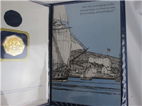 NETHERLANDS ANTILLES 1976 200 Guilder Gold Proof + 25 Guilder Silver Proof Set