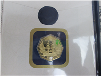 NETHERLANDS ANTILLES 1976 200 Guilder Gold Proof + 25 Guilder Silver Proof Set