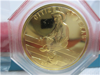 HARRY S. TRUMAN & LYNDON B. JOHNSON Silver w/ 24K Gold Electroplate Proof Set (INA, 1972-73)