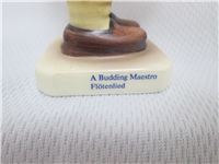 A BUDDING MAESTRO Flotenlied Figurine (Hummel 477, TMK)