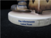 Black Edition Frankfurter LATEST NEWS Das Allerneueste Figurine (Hummel 184, TMK)